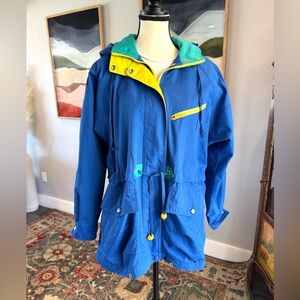 Vintage London Towne Anorak Colorblock Jacket